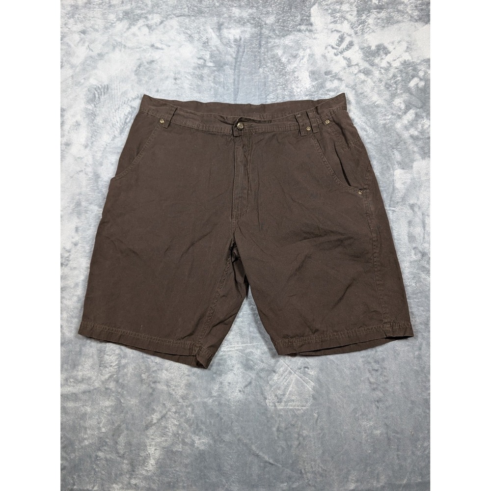 KAVU Shorts Mens 38 Brown Casual Outdoor Hiking Chino Relaxed Fit Cotton Pockets